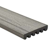 4.88mFOGGY WHARF SOLID NATURAL TREX DECKING ENHANCE 25x140mm