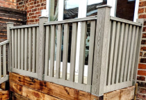 NS Dena COMPOSITE BALUSTRADE KIT MOCHA