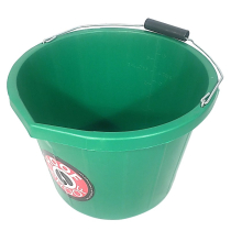 HOOF PROOF HD BUCKET GREEN 3 GALLONS (15L)