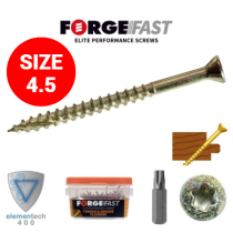 ForgeFast Torx Woodscrews - Size 4.5