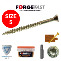 ForgeFast Torx Woodscrews - Size 5