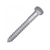 M10x75mm COACHSCREW GALVANISED BOX/50