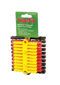 SupaFix General Purpose Assorted Plug Set Pack 120