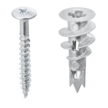 METAL PLASTERBOARD FIXING 35mm PACK/6