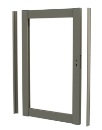 NS DURAPOST ALUMINIUM GATE FRAME OLIVE GREY