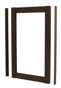 NS DURAPOST ALUMINIUM GATE FRAME SEPIA BROWN