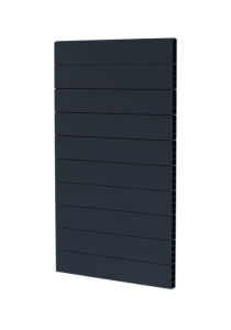 NS DURAPOST 1m IN-FILL PANELS FOR ALU. GATE BLACK (10pk)