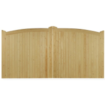 NS 6'W x 6'H STAFFORD SINGLE GATE UNTREATED SOFTWOOD