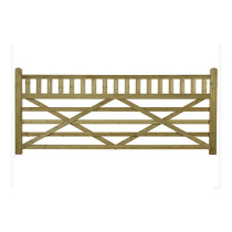 NS 5'H X 8'W EQUESTRIAN GATE TREATED SOFTWOOD