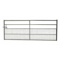 7'GALVANISED HALF MESH GATE