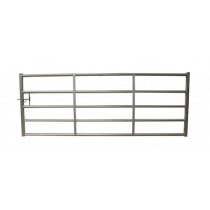 10' ASHBOURNE GALVANISED GATE 7 RAIL,BOX STYLE,SPRING BOLT