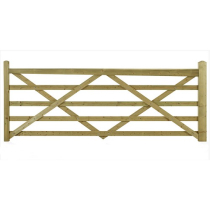 3'6" SOMERFIELD 5 BAR GATE R/H TREATED SOFTWOOD  NS