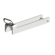 18" THROWOVER WITH HANDLE FOR 3" GATES LOCKABLE GALVANISED