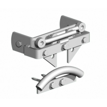 UNI-LATCH TWO WAY SELF-LOCKING GATE CATCH GALVANISED