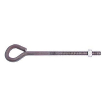 300L/16T/35P EYE BOLT(OPEN) GALVANISED TO SUIT 35mm PIN