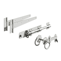 SIDE GATE KIT RING LATCH GALVANISED (GATEPACK B)