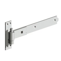 14"(350mm)STRAIGHT BAND & HOOK ON PLATE GALVANISED SET