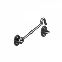 4" ORNAMENTAL CABIN HOOK BLACK (PACK)