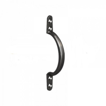 6"DOOR/GATE HANDLE BLACK (PACK)