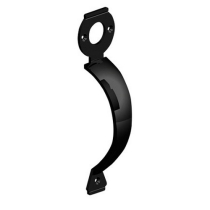 8" (200mm)LONG THROW LOCK PULL HANDLE BLACK