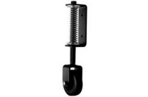 GATE WHEEL HEAVY DUTY SPRING LOADED 368mm - BLACK