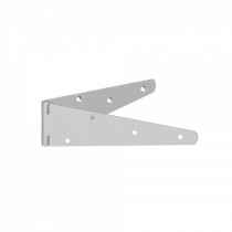 8" STRAP HINGE MEDIUM BZP (PACK)