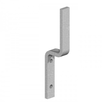 SLIP RAIL BRACKET OPEN TOP HOLDER GALVANISED