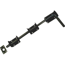 18" GARAGE DOOR BOLT BLACK PACK