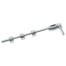 24" GARAGE DOOR BOLT GALVANISED (PACK)