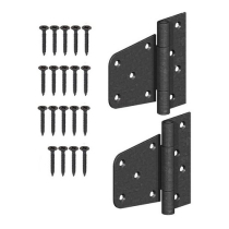 3 1/2" HEAVY DUTY OFFSET HINGE BLACK (PACK)