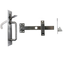 SUFFOLK LATCH HEAVY GOTHIC STAINLESS STEEL (PACK)