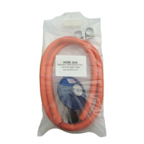 HOSE, CAMPINGAZ REGULATOR AND CLIPS