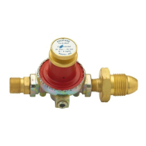 ADJUSTABLE PROPANE REGULATOR 0-4bar inc.nut/8mmtailRS10+NT8