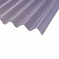 2.0mx950mm ONDULINE CORRUGATED PVC ROOFING SHEET TRANSPARENT