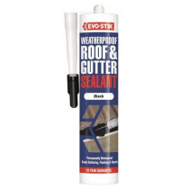 EVO-STIK ROOF & GUTTER WEATHERPROOF SEALANT BLACK