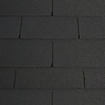 SQU. FIBREGLASS SHINGLES BLACK 3T4X21-3424 3sqM (21 PIECES)