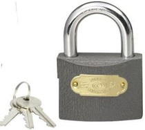 Securit Tricircle Iron Padlock Brass Cylinder 50mm