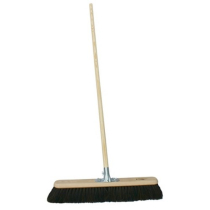 24" GUMATI MIX BROOM COMPLETE WTH HANDLE & HOLDER