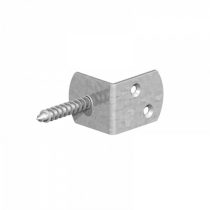 40mm x 30mm SCREW IN PANEL CLIP (L BRACKET)